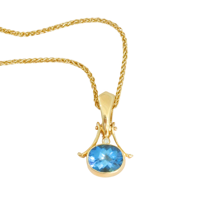 London Blue Topaz Mobilia Pendant