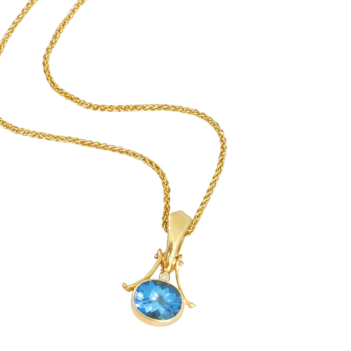 London Blue Topaz Mobilia Pendant