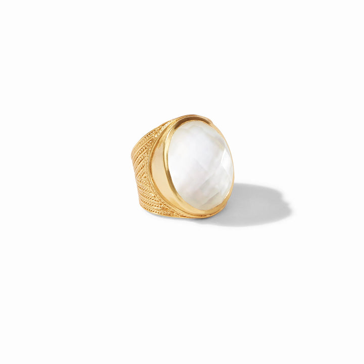 Verona Statement Ring - Iridescent Clear Crystal