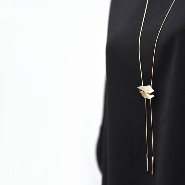 Refract Lariat Necklace