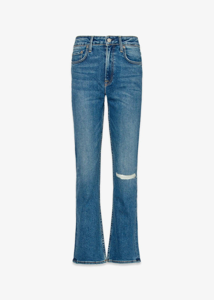 Farrah Mid Rise Kick Flare Jeans - Hope Wash