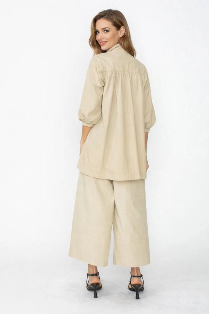 Lightweight Nylon Pant - Khaki