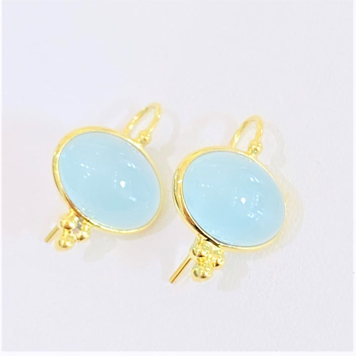 Aquamarine Capri Earrings