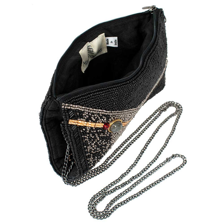 Make It Dirty Beaded Martini Glass Crossbody Phone Bag