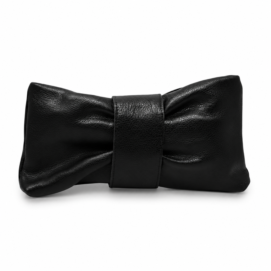 Leather Crossbody Clutch
