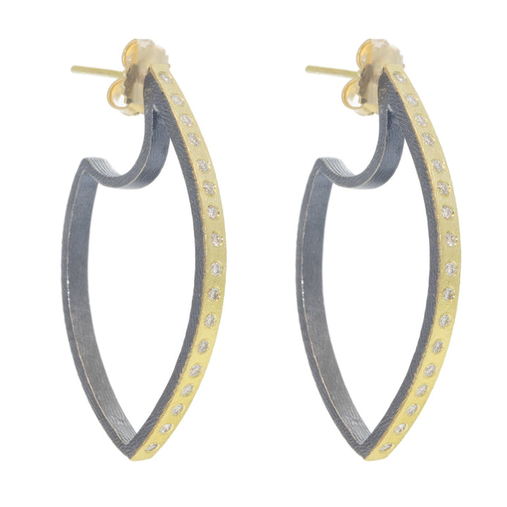 Medium Celine Earrings - Gold