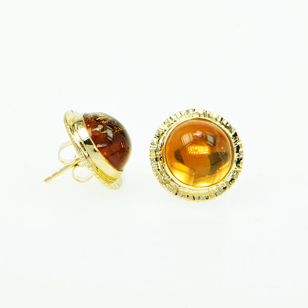 Honey Citrine Earings