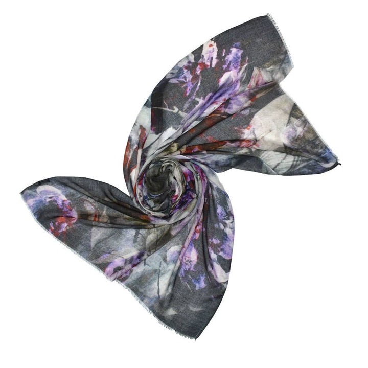 Edgewood Watercolor Floral Scarf