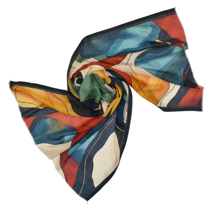 Dillard Abstract Swirl Modal Scarf