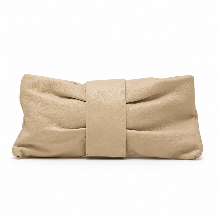 Leather Crossbody Clutch