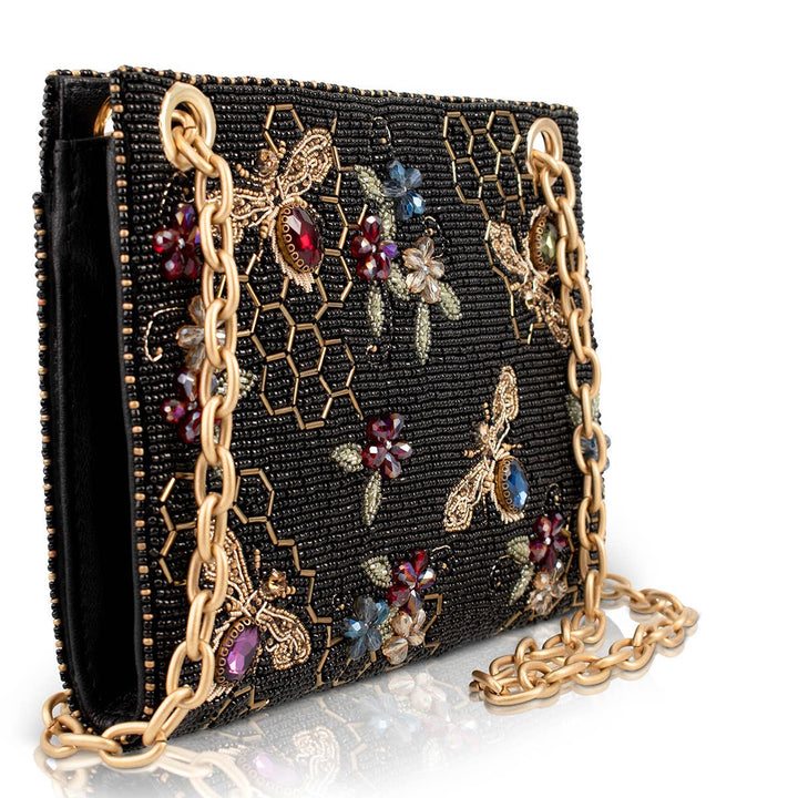 Haute Hive Bees and Honeycomb Handbag