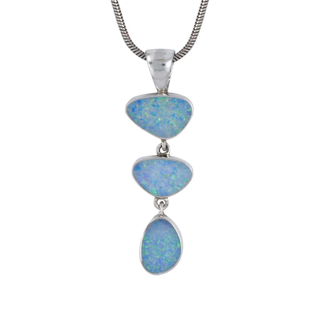 Opal Drop Pendant