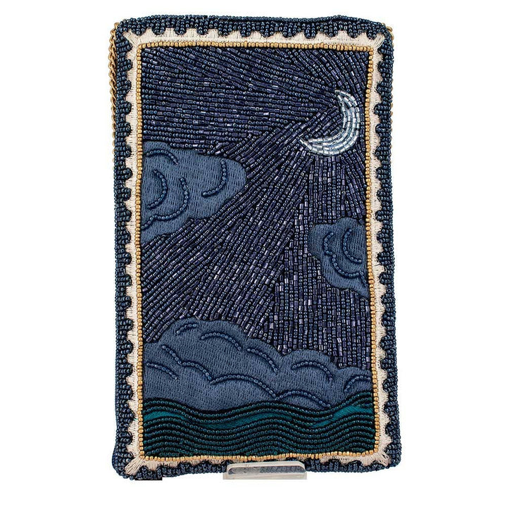 On Board Beaded Cruise Ship Crossbody Phone Bag