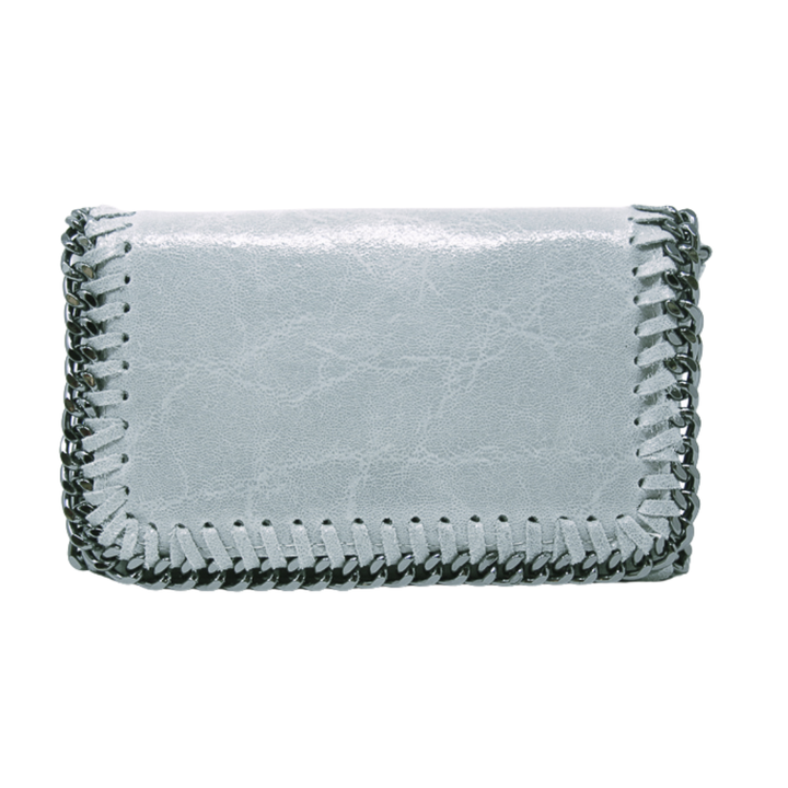 GF0390 GENUINE ITALIAN LEATHER CROSSBODY CLUTCH
