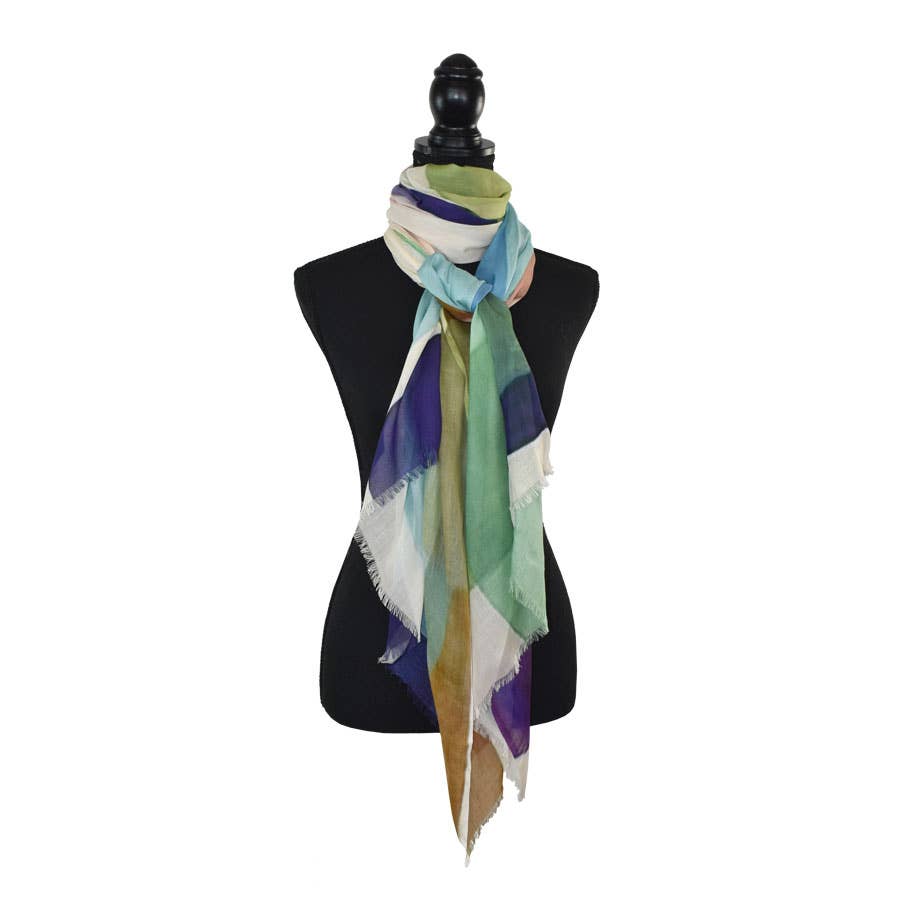 Gideon II Layered Geo Scarf