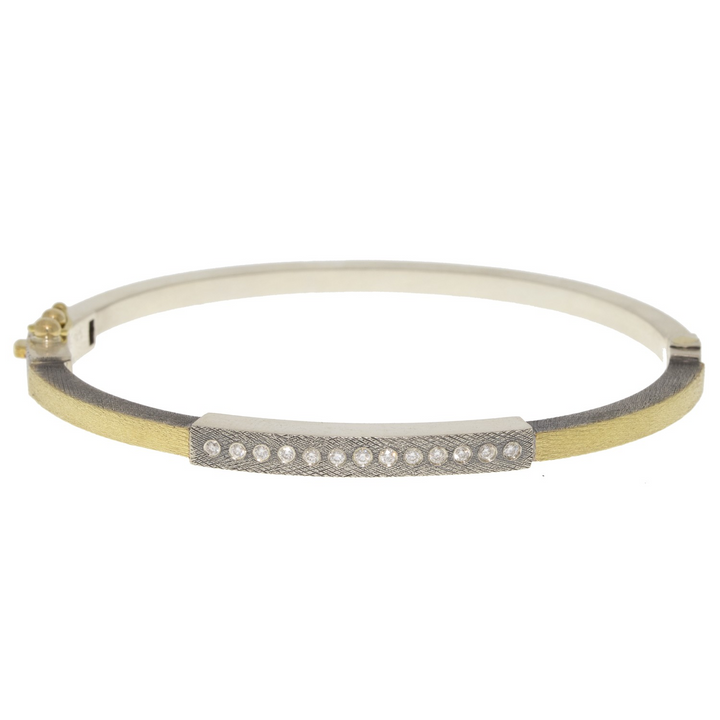 Diana Plus Bangle 2.5 mm - Gold