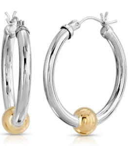 Cape Cod Hoops - Large 2-Tone