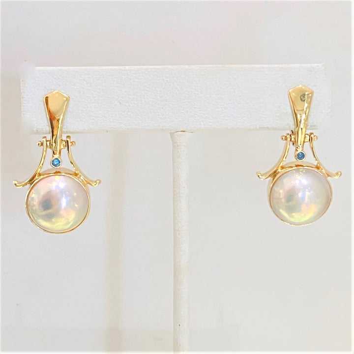 Mabe Pearl Mobilia Earrings