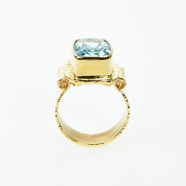 Blue Topaz Ring