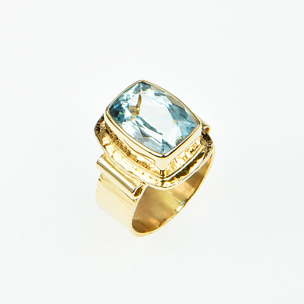 Blue Topaz Ring