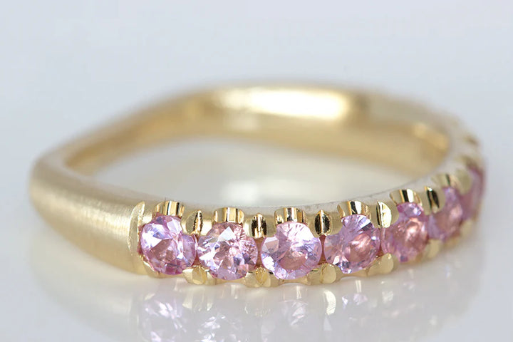 Pink Sapphire Euro Band