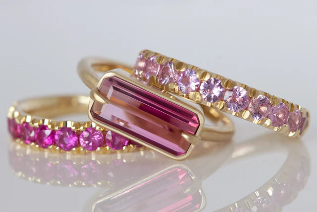 Pink Sapphire Euro Band