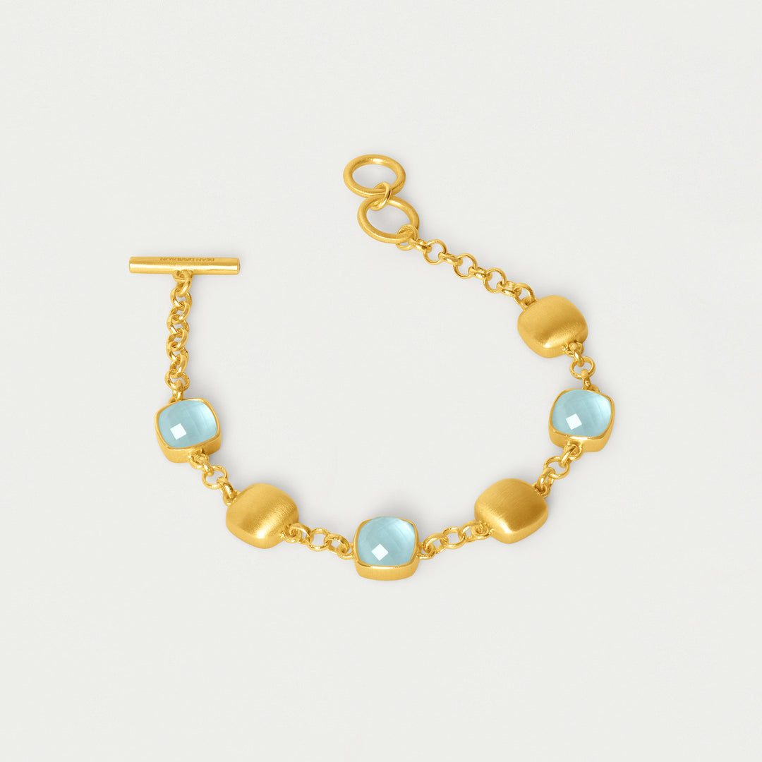 Monterrey Station Bracelet - Iridescent Sky Blue