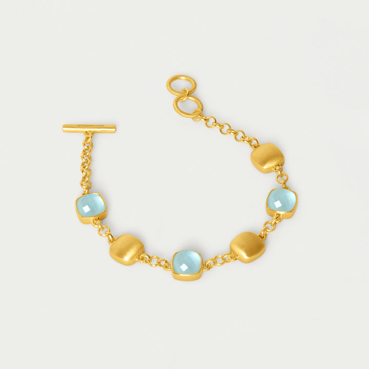 Monterrey Station Bracelet - Iridescent Sky Blue