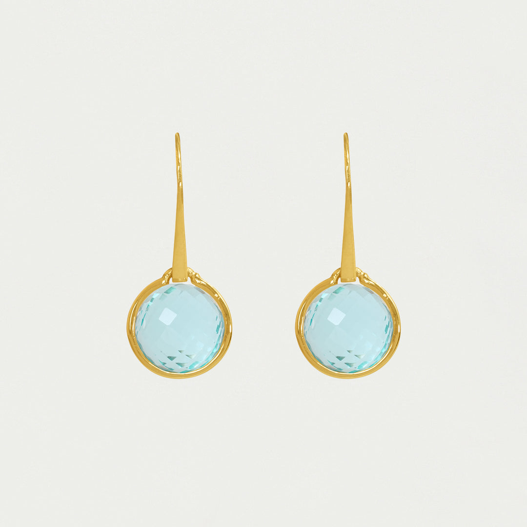 Ipanema Droplet Earrings - Sky Blue