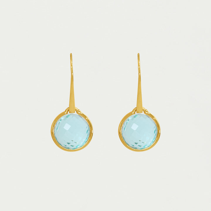 Ipanema Droplet Earrings - Sky Blue