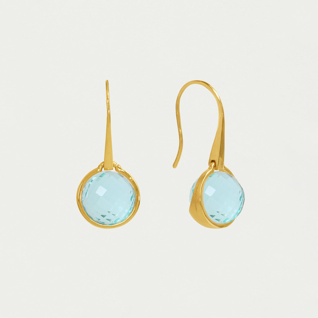 Ipanema Droplet Earrings - Sky Blue