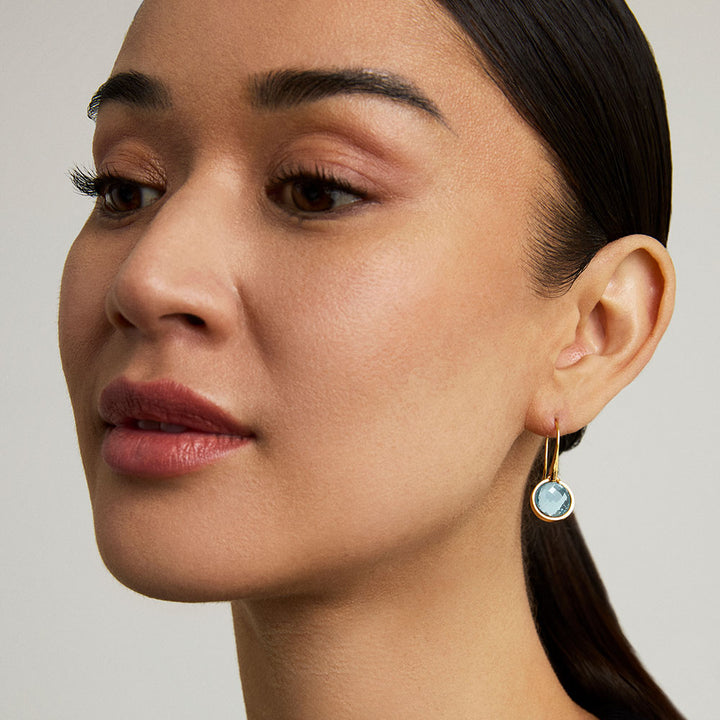 Ipanema Droplet Earrings - Sky Blue