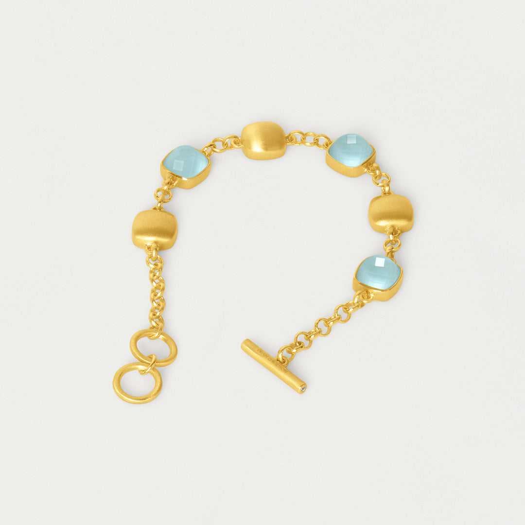 Monterrey Station Bracelet - Iridescent Sky Blue