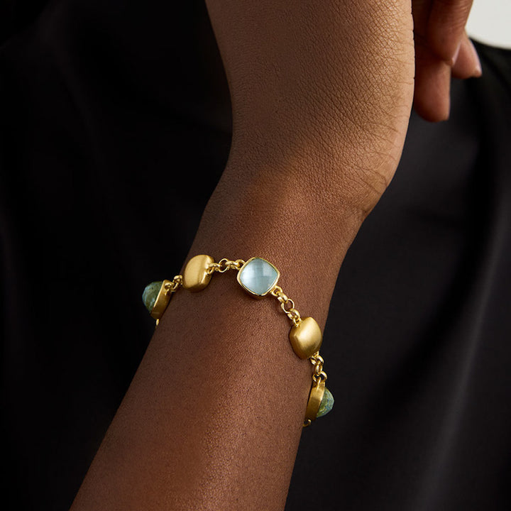 Monterrey Station Bracelet - Iridescent Sky Blue